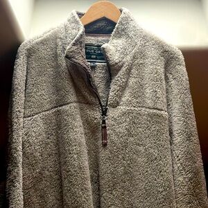 PLUSH TRUE GRIT Cream Colored Jacket